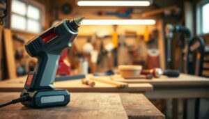 review Ryobi 18 V glue gun