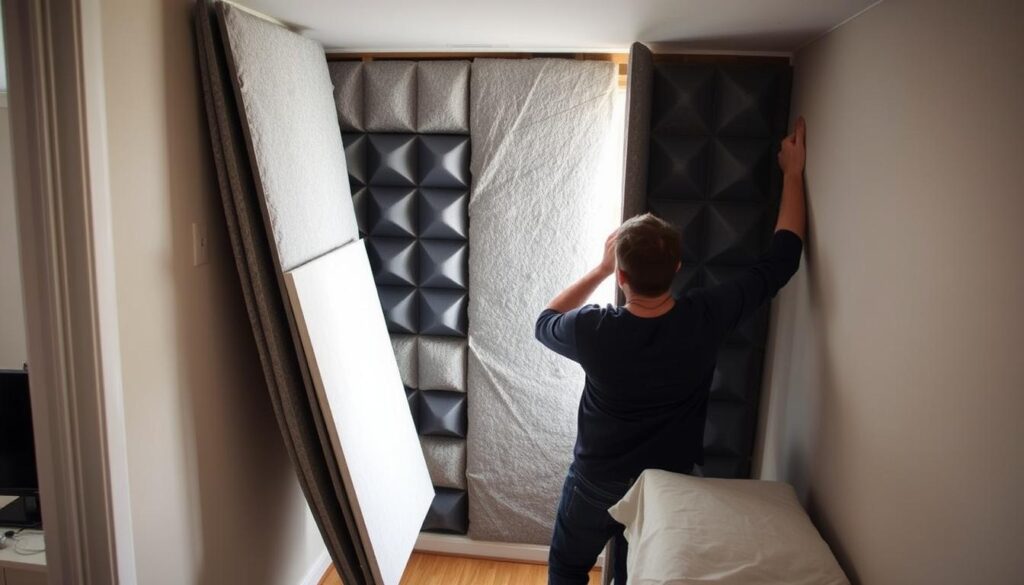 soundproof party wall DIY