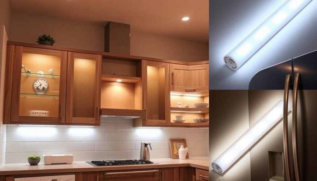 Best LED strip lights for kitchen cabinets image