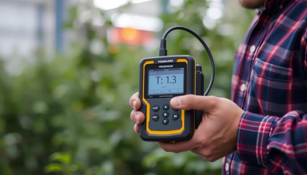 Image of Franklin Sensors ProSensor T13 in use