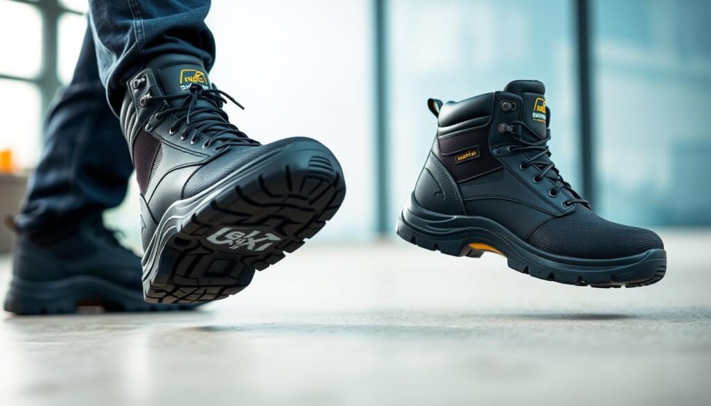 Image of Site Onyx Men's Black Safety boots