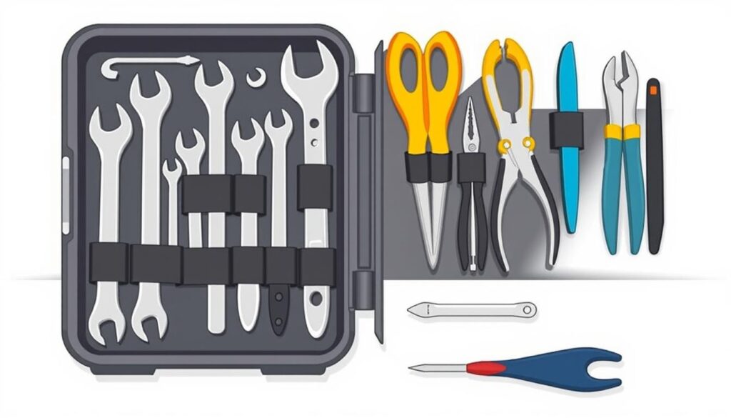 Image of a dishwasher repair tools kit