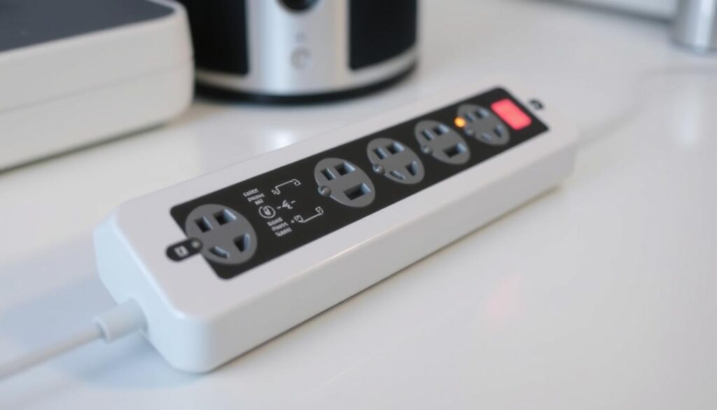 Image of a surge-protected extension spur