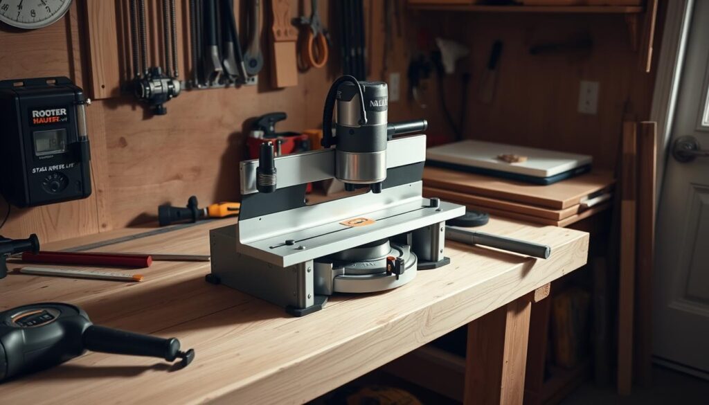 add router lift to workbench