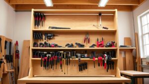 build plywood clamp-storage rack