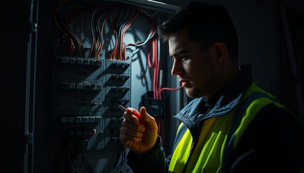 diagnose neutral fault lighting circuit