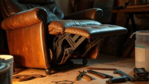 fix recliner footrest mechanism