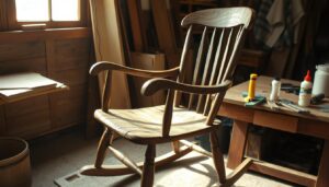 reglue rocking-chair runners