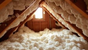 seal attic pull-down-stairs drafts