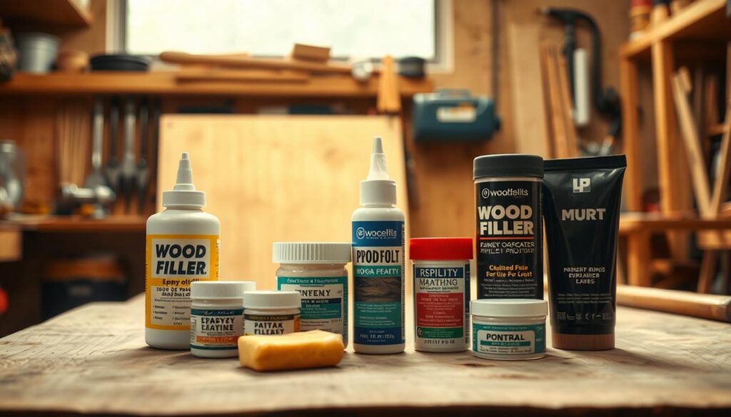 select correct wood-filler type