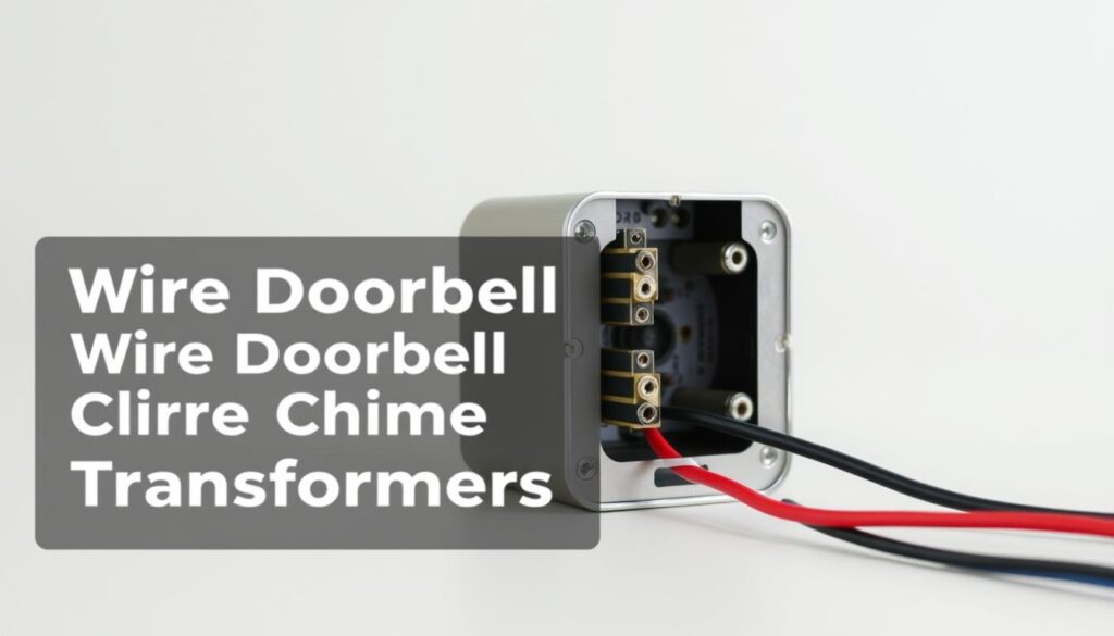 wire doorbell chime transformer